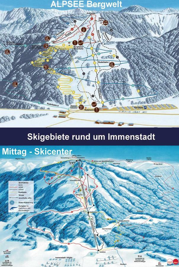 Appartemant Steineberg Immenstadt im Allgau Bagian luar foto